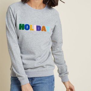 Modcloth Holiday Raglan Sweatshirt